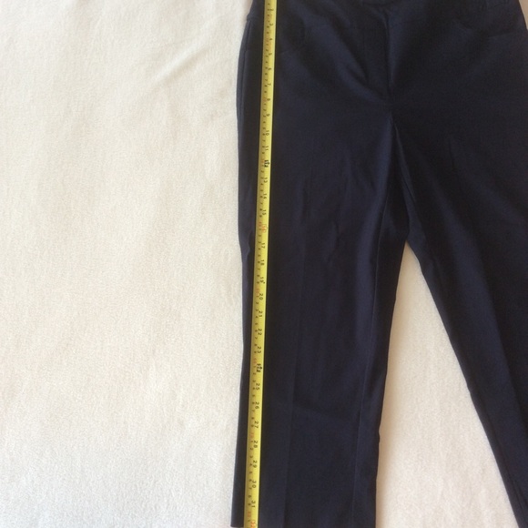 3 for $20  Cropped Pull On Navy Pants - Picture 7 of 11